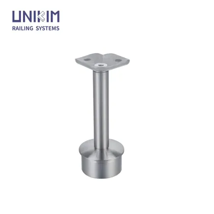 Handrail square support for cruise ship