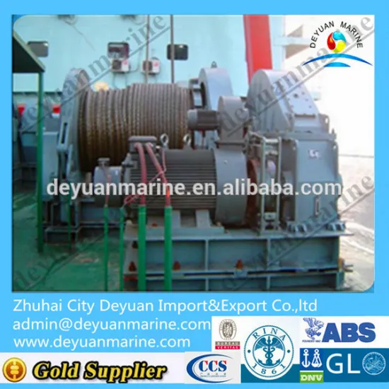 Marine 19/20.5/22 Hydraulic Anchor Windlass And Mooring Winch