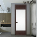 공간 절약형 단일 패널 젖빛 유리 스윙 도어