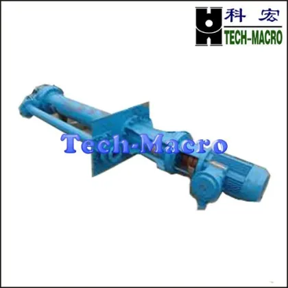 L type sump slurry pump for deeper level condition