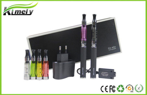 650mah Ego C Twist Battery Health E Cigs With 1.6ml Ce4 / Ce5 Clearomzer