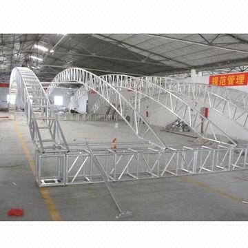 300 x 300mm aluminum square truss, 1600kg maximum loading