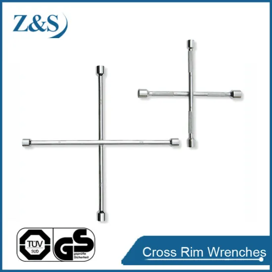 Fully Polished Cross Rim Wrenches