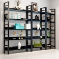 Projeto Modern Wood Shelf Bookcase Wall