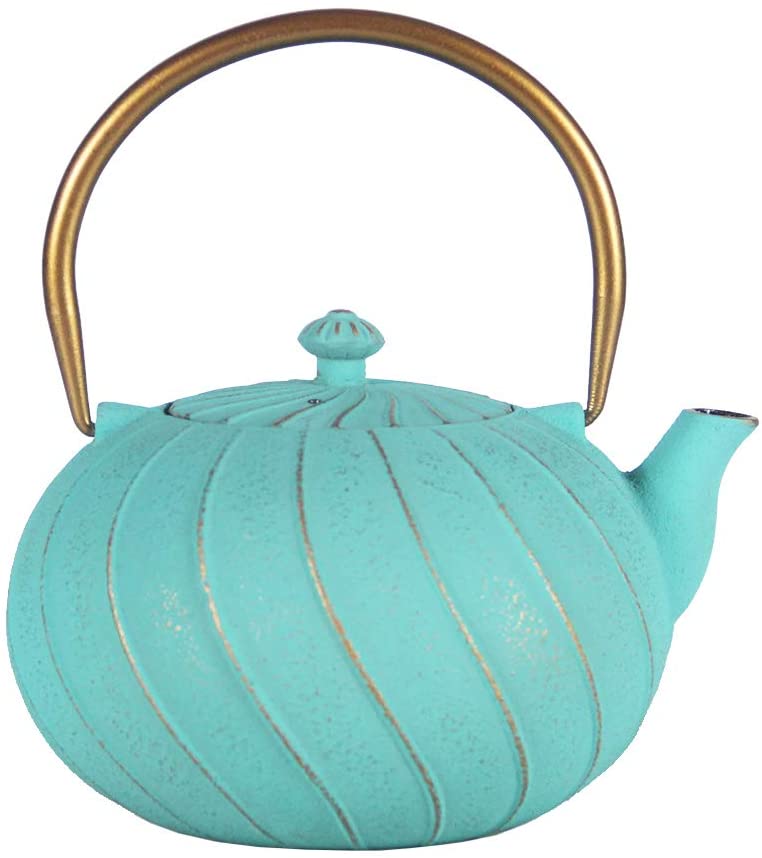 CAST IRON TEA POT KETTLE