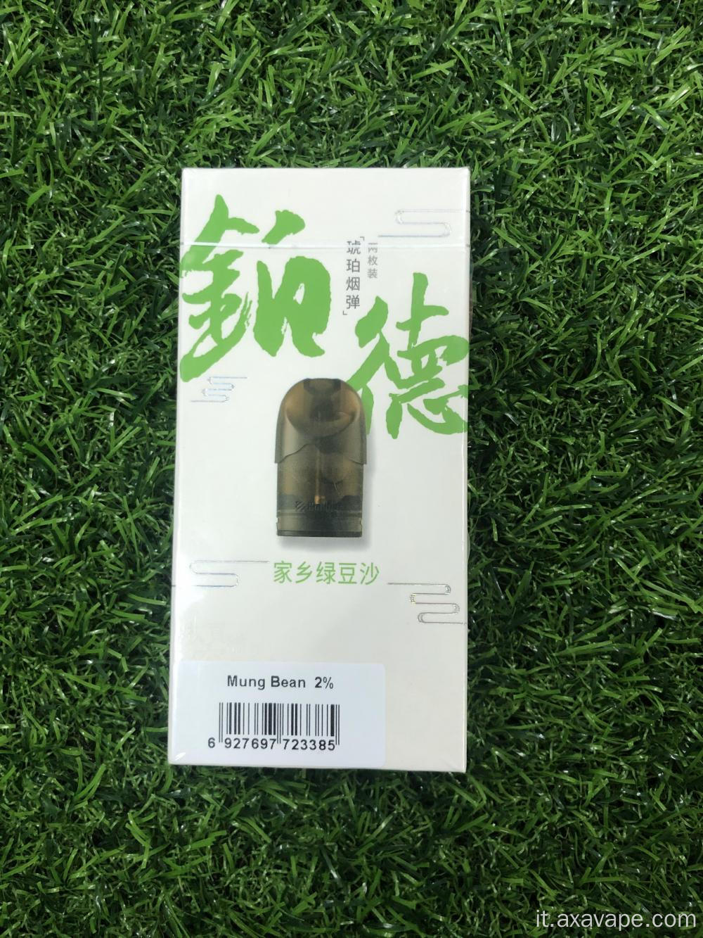 Barre di sigaretta di tè verde max 2 baccelli