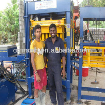 New design QT5-15 automatic kerb machine