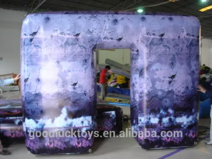 paintball obstacles/ paintball inflatable cannon /inflatable paintball obstacle