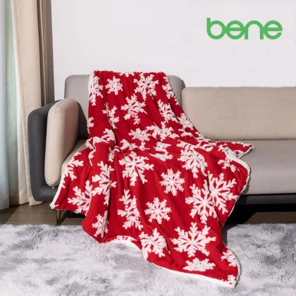 Benyi Carpet Blanket Jacquard Shu Velveteen Micro Fleece Sherpa Blanket
