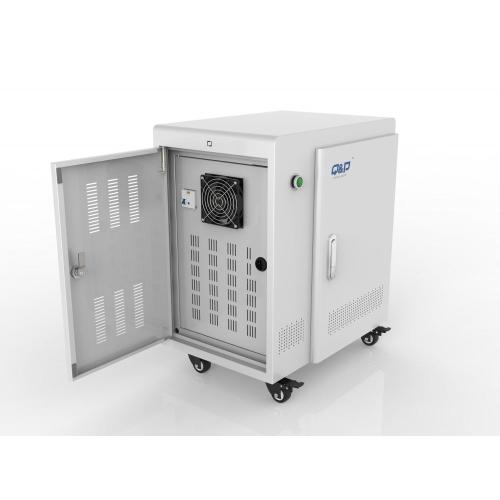 cell phone charging station with  lockers