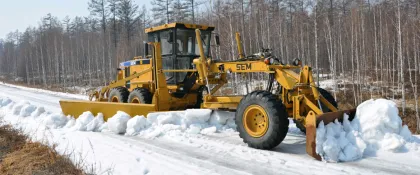 Mongolia Coal Yard SEM922 Motor Grader