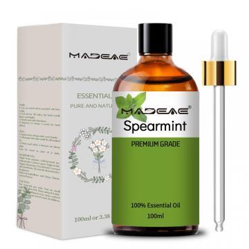 น้ำมัน Spearmint บริสุทธิ์ 100% สำหรับการดูแลผิวน้ำหอมเครื่องสำอาง