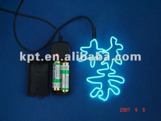 AA blue light el letters,brightness el wire