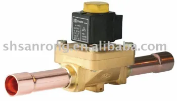SR Castel solenoid valve for refrigerating systems