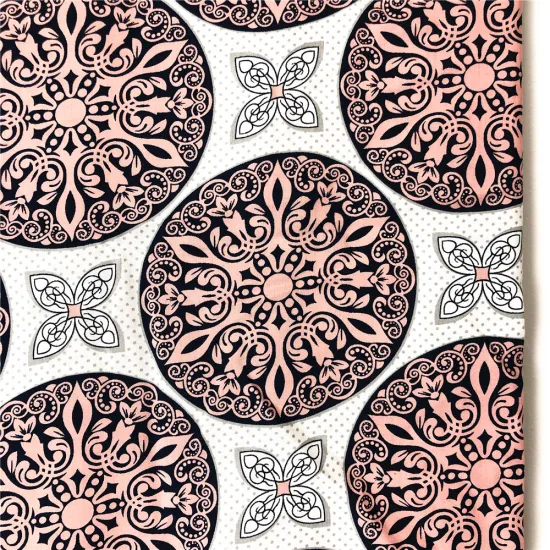 New Rayon 45S Reactive Screen Printed For Dress