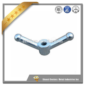 High quality OEM hot dip galvanized water glass cast handle