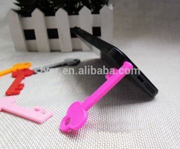 Hot sale key chain holder stand for all kinds of smart phone