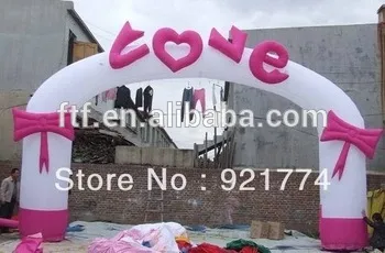 Inflatable wedding decorative arches, commercial advertising arch