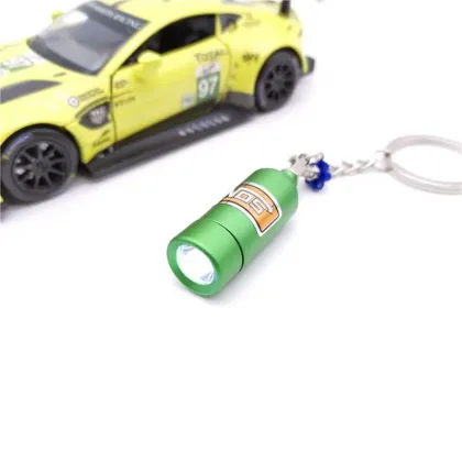 Fire Extinguisher Turbo Nos LED Keychain