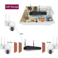 4CH Wireless Channel Full Kit System NVR System