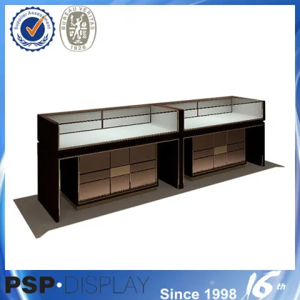 showcases for optics