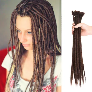 Factory Wholesale synthetic dreadlocs dread locs afro kinky hair dreadlocks handmade dirty braid for women 2021