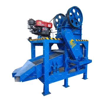 BTMA JAW Crusher Factory: Small Rock Crusher Machine z ekranem