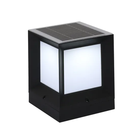Solar Powered Outdoor Garden Lantern Pillar Light