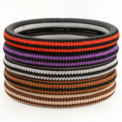 Universal Thin Silk Automobile Steering Wheel Cover