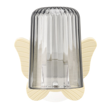 Plastic Perforation-Free Luxury Bathroom Set: Mouthwash, Toothbrush Holder