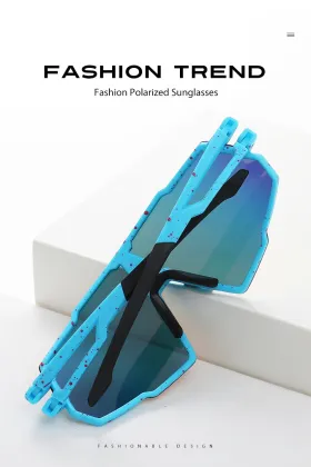 Hot Sale Custom Logo Brand Running Glasses UV400 Sports Sunglasses