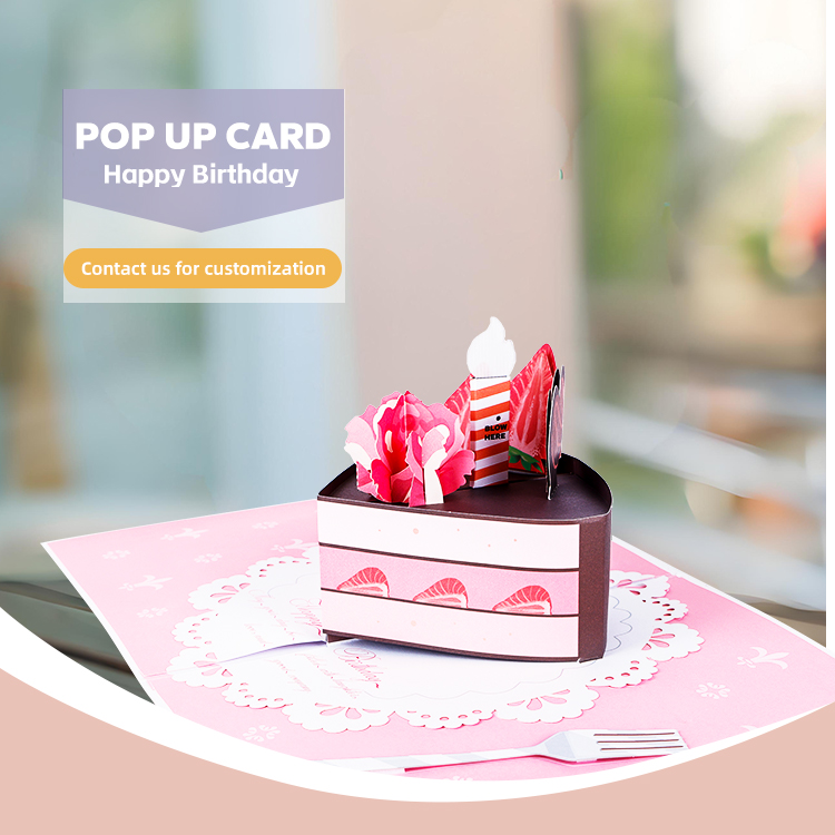 Birthday Cake Pop-up Card