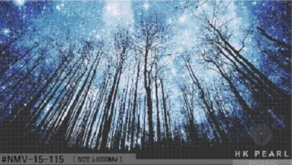 Watching the Starry Sky Series Art Mosaic Tiles