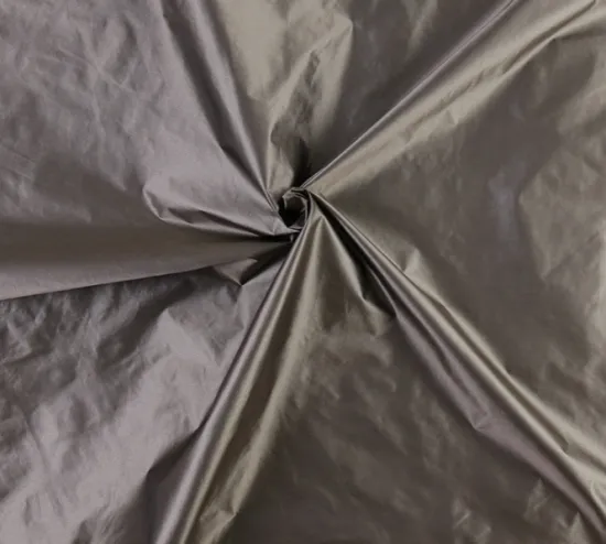 Ripstop Black Yarn Nylon Taffeta