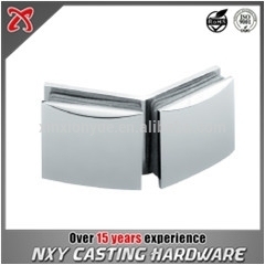 135 degree camber glass partation brace/Glass to glass 135 degree hinge