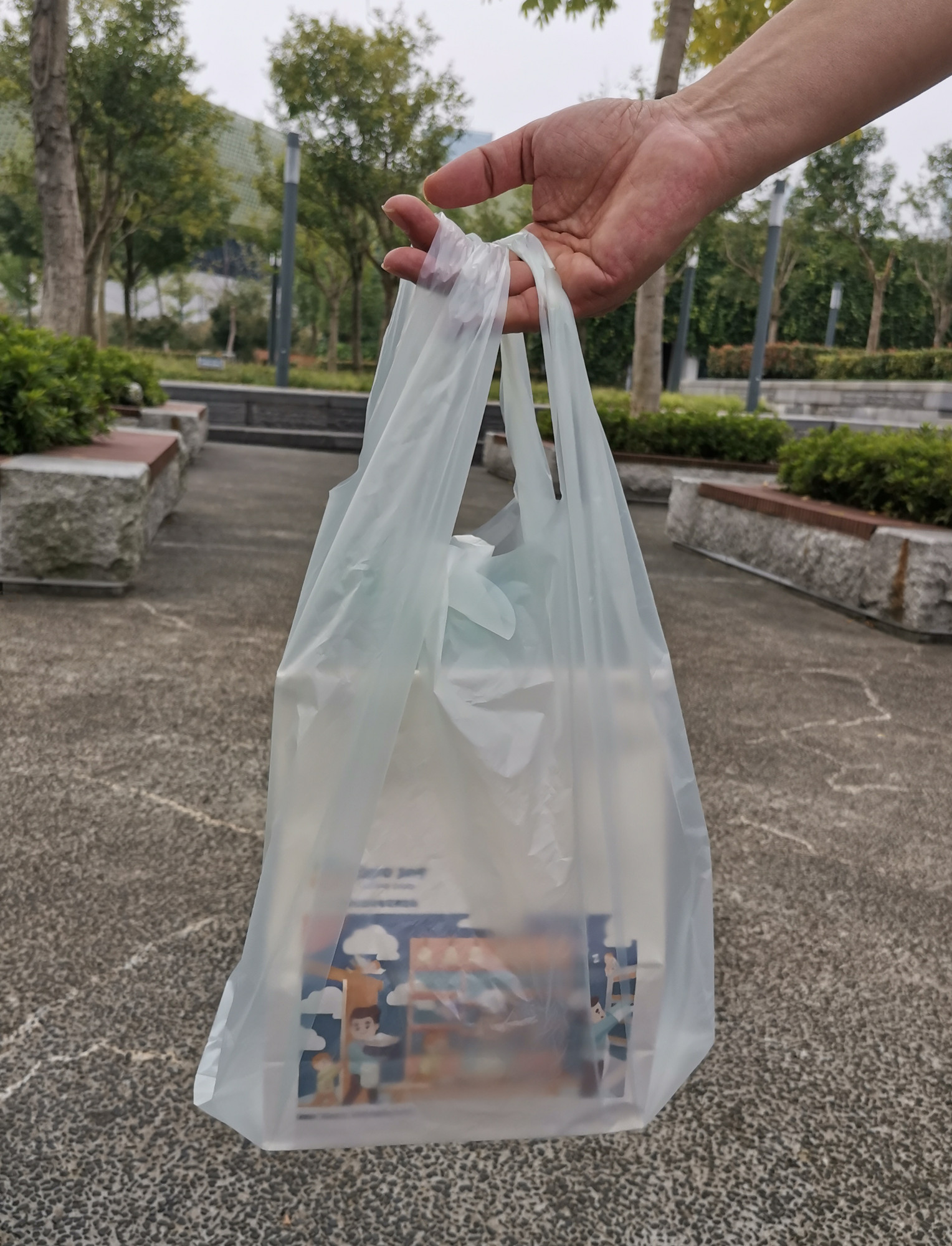 Biodegradable plastic bags