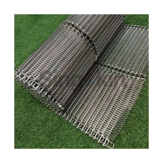 Customized Turn & Spiral Wire Cage Conveyor Belts