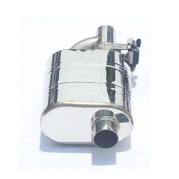 Cost Effective 76mm Auto Electric Valve Muffler for Car Exhaust System