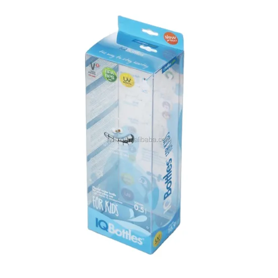 High Quality Transparent PET PVC Packaging: Affordable Wholesale Custom Folding Boxes