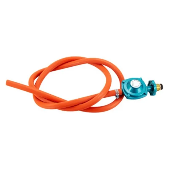 Low Pressure Gas Cooker Parts 1psi LPG Gas Regulator with Hose for American Market