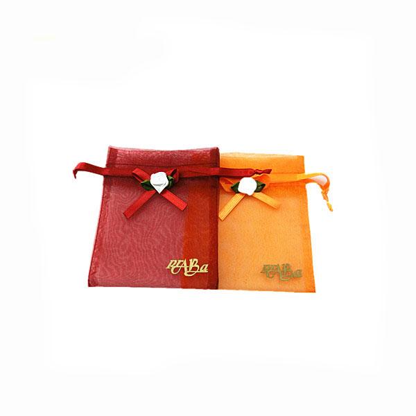 Customized size  wedding favours organza bags