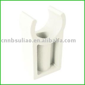 High feet quick pipe clamp for PPR fittings