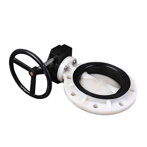 PVDF Turbo Butterfly Valve PN10