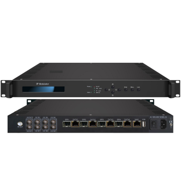 Yantai Yatai IP Modulator - Modulator TV Digital dengan Input IP dan Output RF (8/16 Operator)