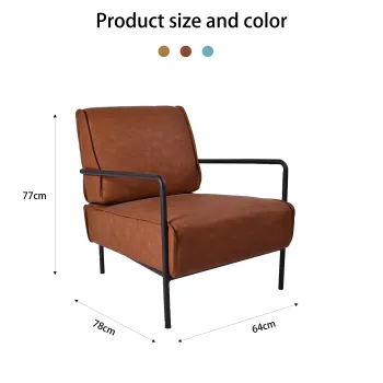metal frame fabric chair