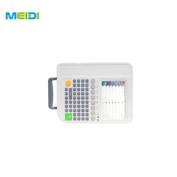 Portable 12 Lead ECG Touch Screen Machine 12 Channel ECG for Pathological Analysis