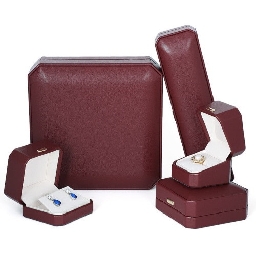 PU Leather Elegant Design Premium Quality Jewelry Boxes
