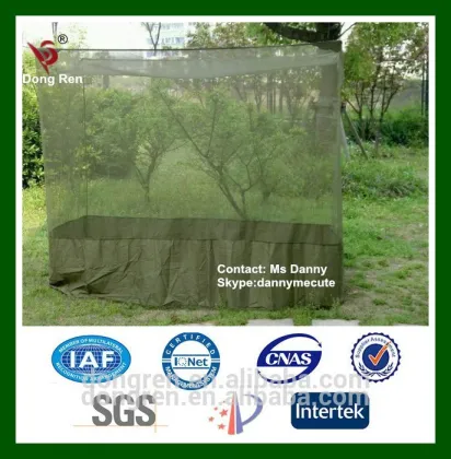 army military green black white mosquito net