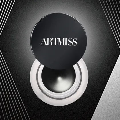 ARTMISS Natural Waterproof Sweatproof Black Gel Eyeliner