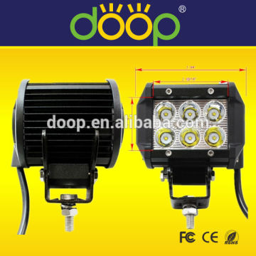 4" 18w led light bar 12V 24V CREEchip for cars,motocycle,mining,trucks/offroad/heavy duty